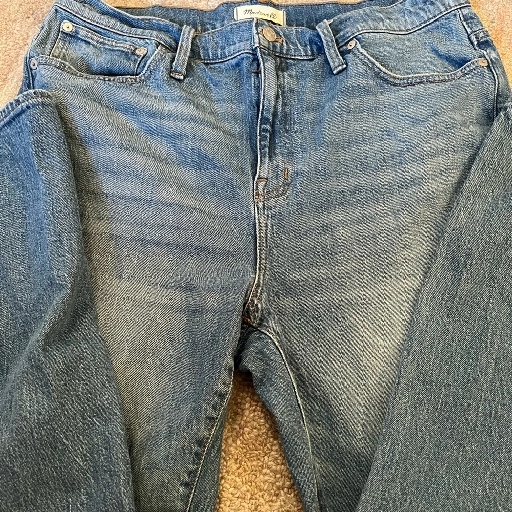 MADEWELL The High-Rise Slim Boyjean Size 33P EUC - Picture 6 of 11